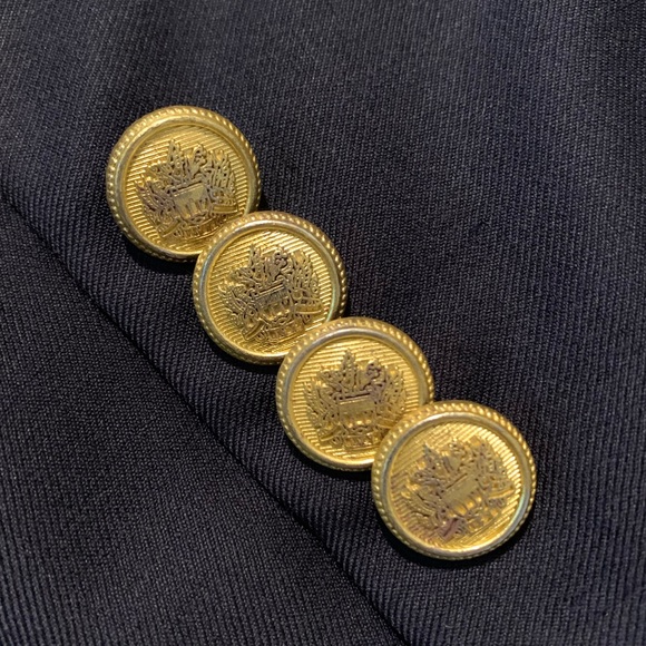 EUC Baroni Couture Navy Blazer - Picture 8 of 14